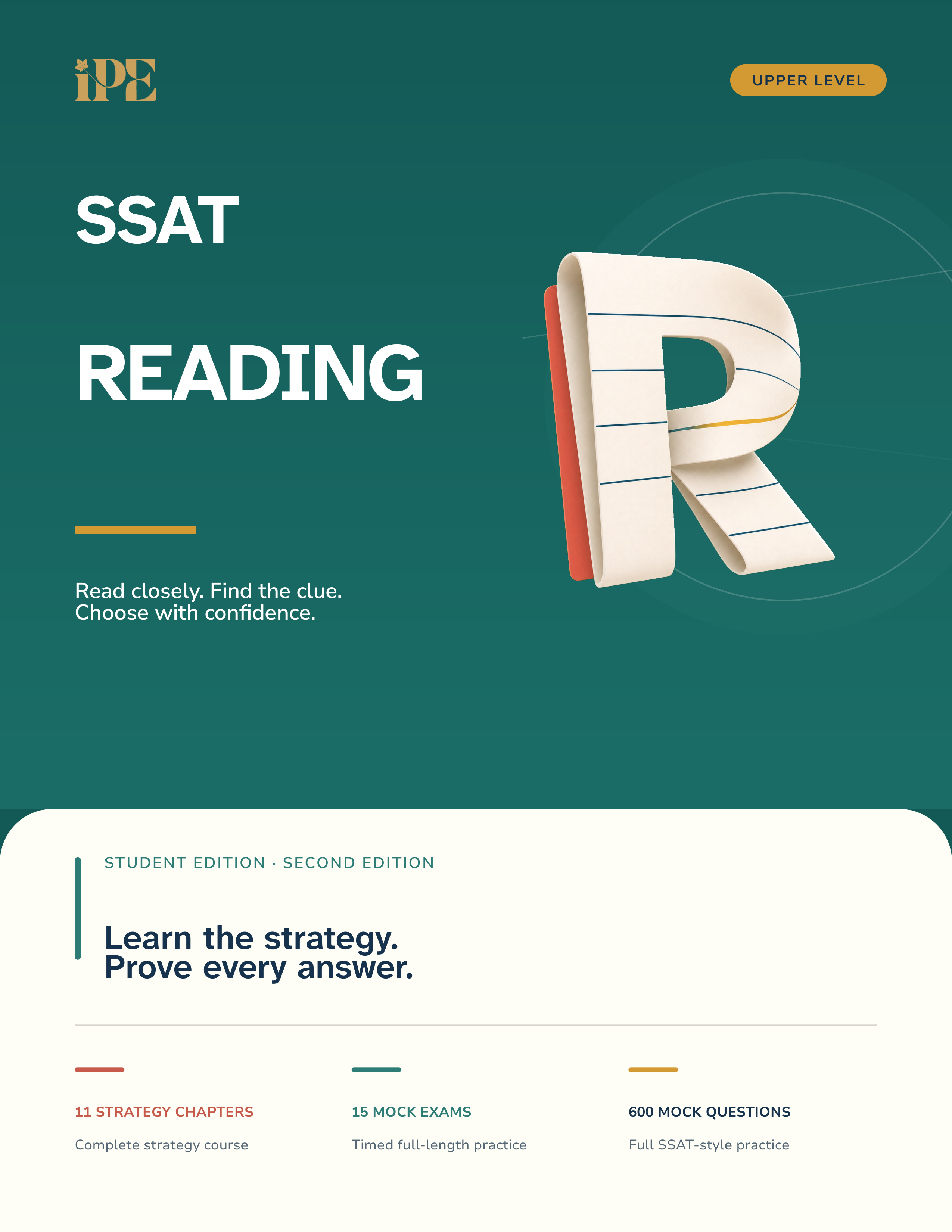 IPE SSAT Reading, Upper Level, Second Edition
